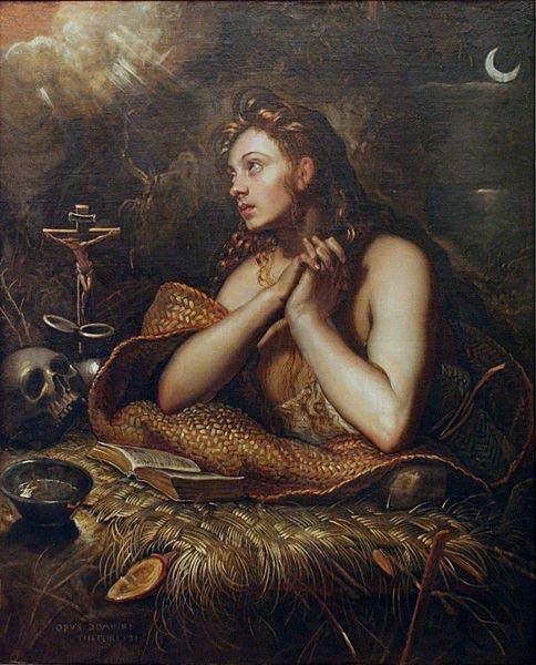 Domenico Tintoretto The Penitent Magdalene oil painting picture